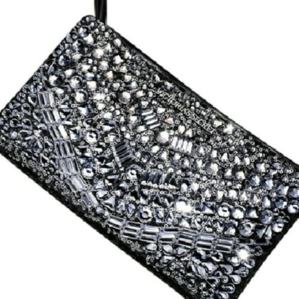 Victoria Secret Jeweled Clutch Purse Limited Ed